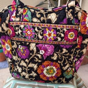 Vera Bradley Quilt Tote Bag Floral Y2K Boho Cotton Grandmacore Spring Purse